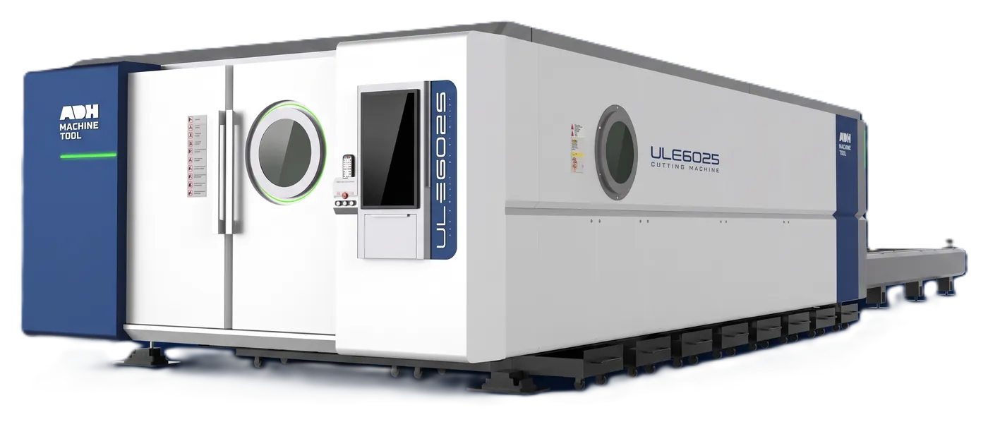 ULE çift tablalı fiber lazer kesim makinesi