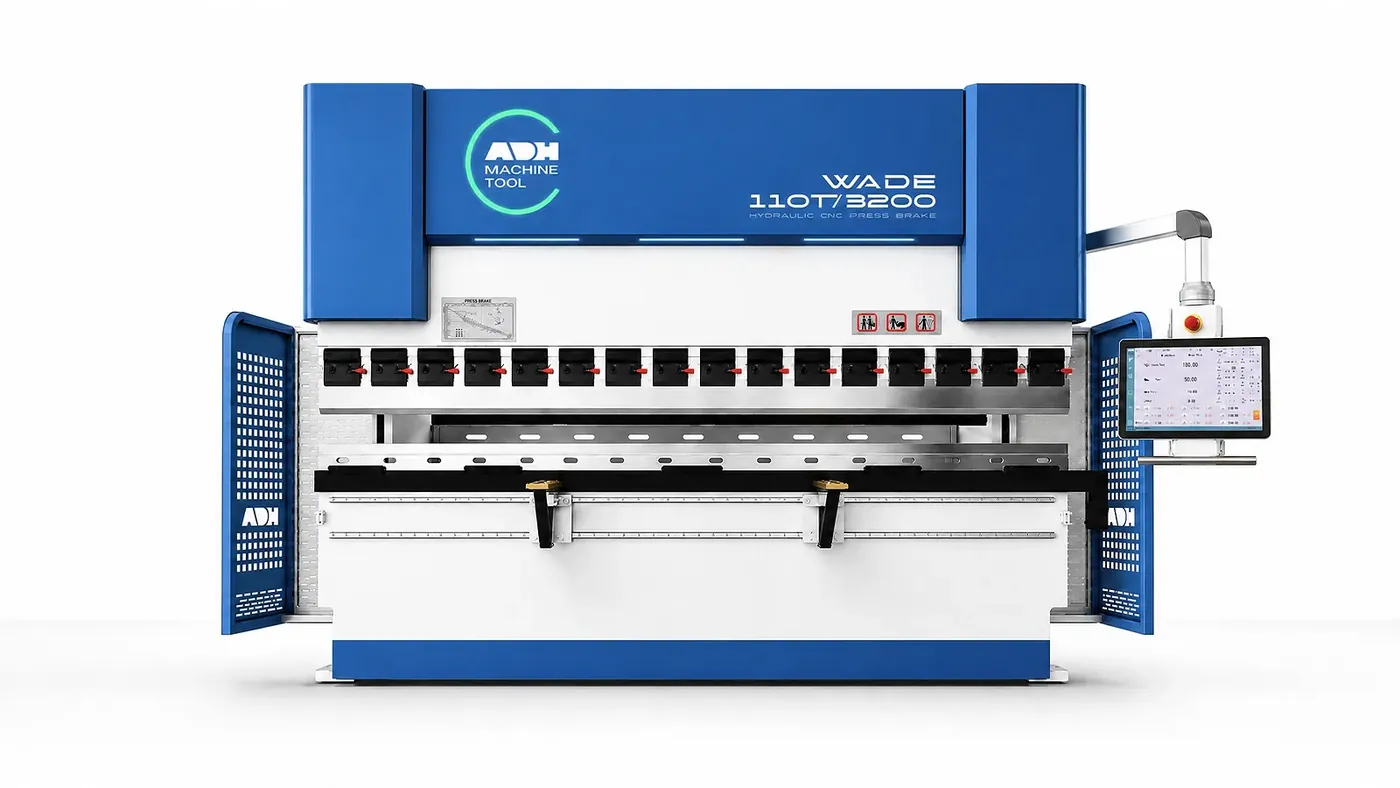 WADE elektro-hidrolik servo CNC abkant pres